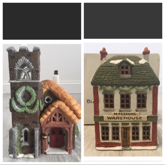 2 pc set - Department 56 Dickens Village Series - Picture 9 of 9